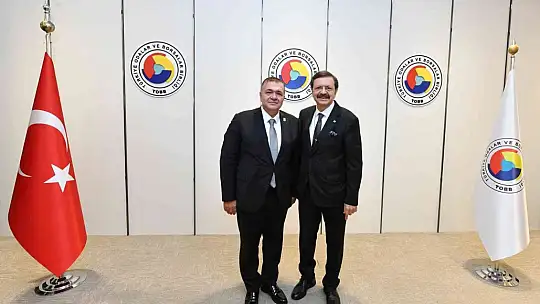 GTB'den TOBB Başkanı Hisarcıklıoğlu'na ziyaret