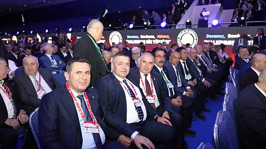 GTB heyeti TOBB 80. genel kuruluna katıldı