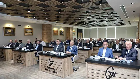 GTB meclis toplantısı Vali Çeber'in katılımıyla yapıldı