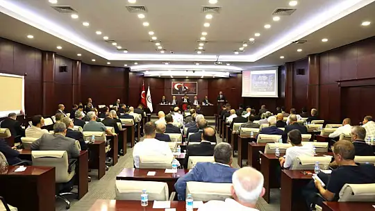 GTO Ağustos ayı meclis toplantısı yapıldı