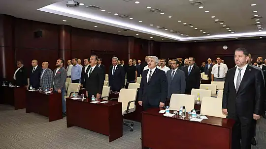 GTO'da seçim öncesi son meclis toplantısı yapıldı