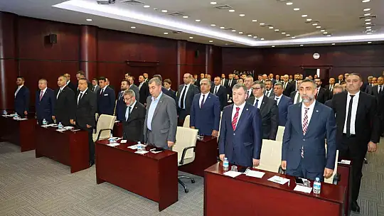 GTO'da yeni dönemin ilk meclis toplantısı