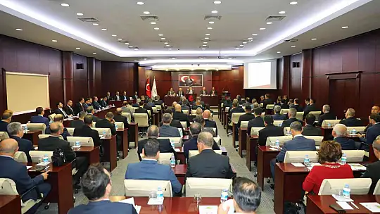 GTO'da yeni dönemin ilk meclis toplantısı