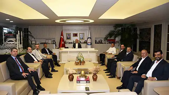 Güneydoğulu Hububatçılar Tahmazoğlu'nu ziyaret etti