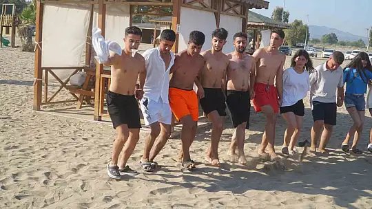 Günübirlik deniz kampı büyük ilgi görüyor
