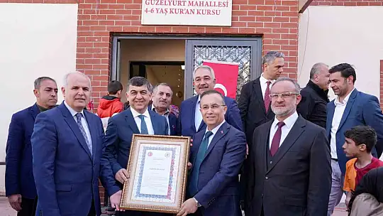 Güzelyurt Mahallesi 4-6 yaş Kur'an Kursu yoğun katılımla açıldı