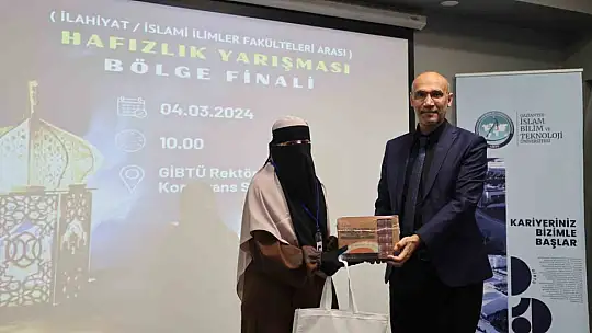 Hafızlık Bölge Finali Yarışması GİBTÜ'de yapıldı