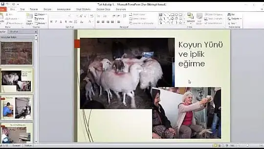 Halı tasarımı bölümü öğrencileri online söyleşide