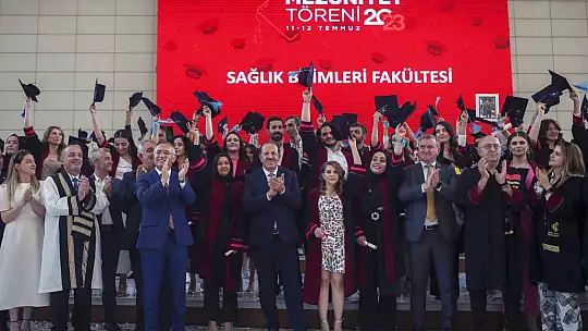 Hasan Kalyoncu Üniversitesi bin 578 öğrencisini mezun etmenin gururunu yaşadı