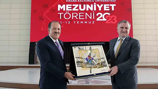 Hasan Kalyoncu Üniversitesi bin 578 öğrencisini mezun etmenin gururunu yaşadı