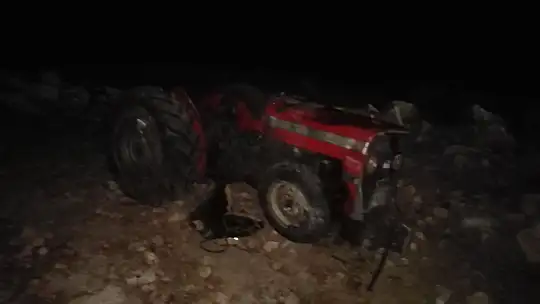 Hasat dönüşü feci kaza: 1 ölü, 2 yaralı