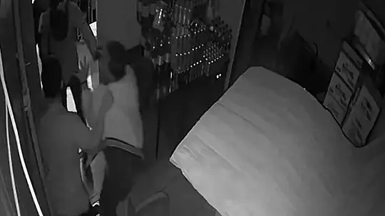 Hastane kantininde silahlı soygun