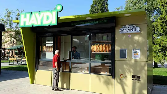Haydi ekmek büfelerinde satış başladı