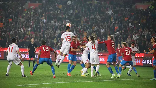 Hazırlık maçı: Türkiye: 1 - Çekya: 0 (İlk yarı)