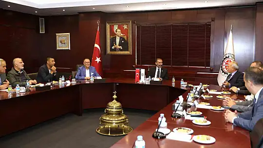 Hemşeri dernekleri GTO Başkanı Yıldırım ile bir araya geldi