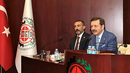 Hisarcıklıoğlu GTO'da meclis üyeleriyle buluştu