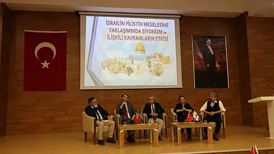 HKÜ'de 'Filistin Meselesi' panellerinin ikincisi gerçekleştirildi