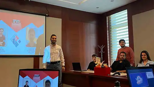 HKÜ'lü öğrenciler proje yarışmasında birinci oldu