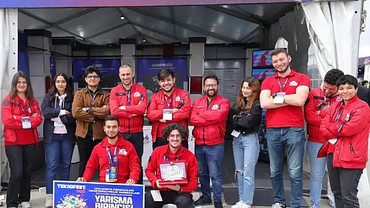 HKÜ öğrencileri TEKNOFEST'te birinci oldu