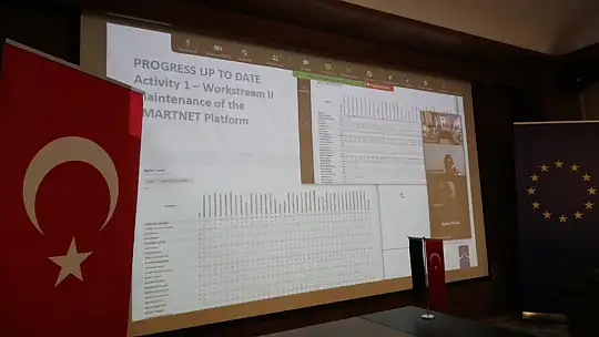 HKÜ, SMARTNET Projesi Yönlendirme Kurulu Toplantısı'na ev sahipliği yaptı