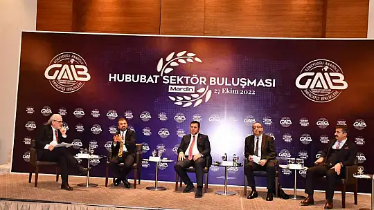 Hububat sektörü Mardin'de buluştu