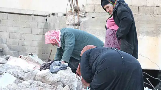İç savaştan kaçtılar depreme yakalandılar