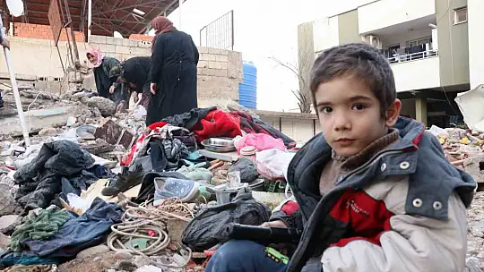 İç savaştan kaçtılar depreme yakalandılar