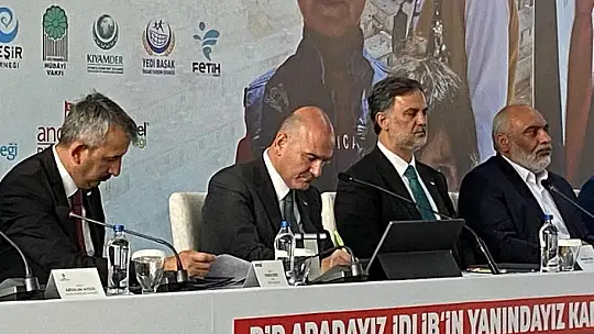 İçişleri Bakanı Soylu: '100 bin briket ev hedefine adım atıyoruz'
