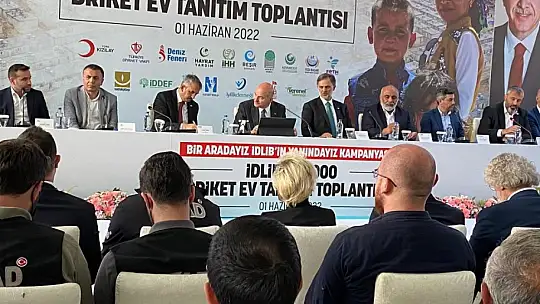 İçişleri Bakanı Soylu: '100 bin briket ev hedefine adım atıyoruz'