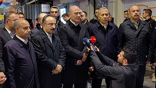 İçişleri Bakanı Süleyman Soylu, 'Olayı yapan, bombayı bırakan kişi İstanbul Emniyet Müdürlüğümüzün ekipleri tarafından gözaltına alındı'