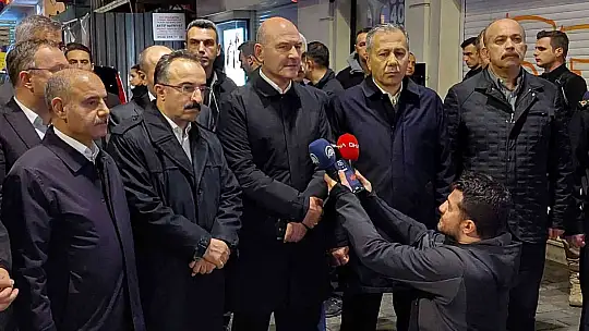 İçişleri Bakanı Süleyman Soylu, 'Olayı yapan, bombayı bırakan kişi İstanbul Emniyet Müdürlüğümüzün ekipleri tarafından gözaltına alındı'