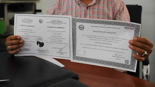 İlkokulda 'doçent' öğretmen