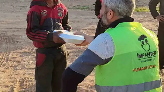İmkander Gazze ve Suriye'deki mazlumları yalnız bırakmıyor