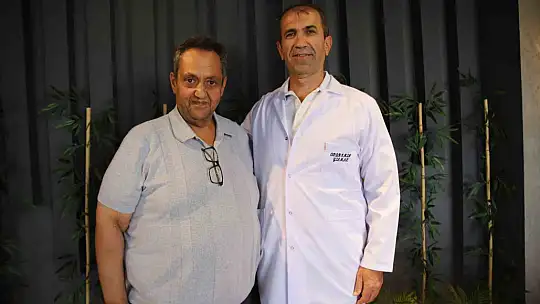 İngiltere'den gelen Obezite hastası Gaziantep'te şifa buldu