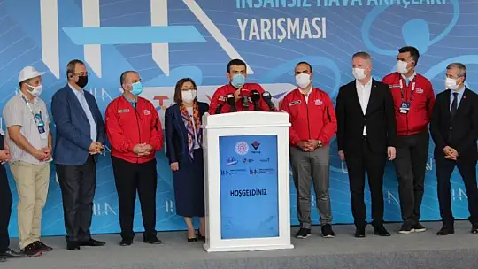 İnsansız hava araçları Gaziantep semalarında yarıştı
