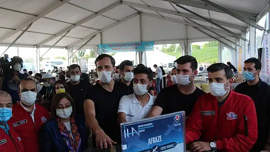 İnsansız hava araçları Gaziantep semalarında yarıştı