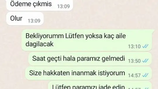 İnternetten 180 bin liralık mal sipariş etti, ne mal geldi ne de parası iade edildi