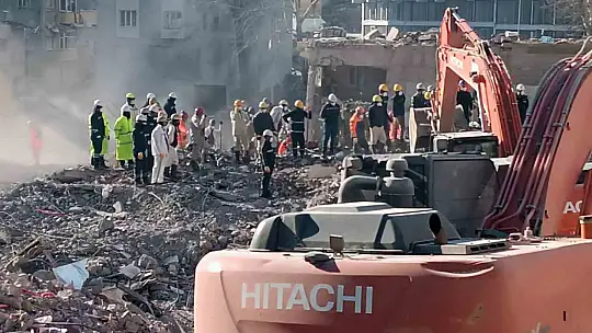 İslahiye'de arama-kurtarma çalışmaları 9'uncu gününde