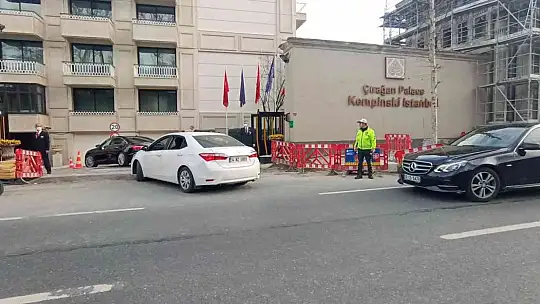 İstanbul'a gelen Rus heyeti Çırağan Sarayı'nda