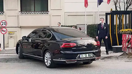 İstanbul'a gelen Rus heyeti Çırağan Sarayı'nda