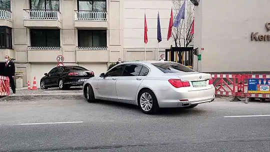 İstanbul'a gelen Rus heyeti Çırağan Sarayı'nda
