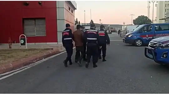 Jandarma, bağ evinden hırsızlık yapan şahısları suçüstü yakaladı