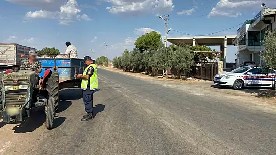 Jandarmadan 112 sürücüye 209 bin lira trafik cezası