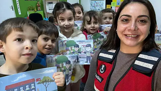 Jandarmadan 2 bin öğrenciye güvenli okul eğitimi