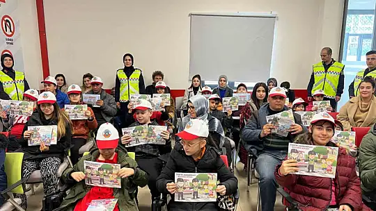 Jandarmadan özel çocuklara trafik eğitimi