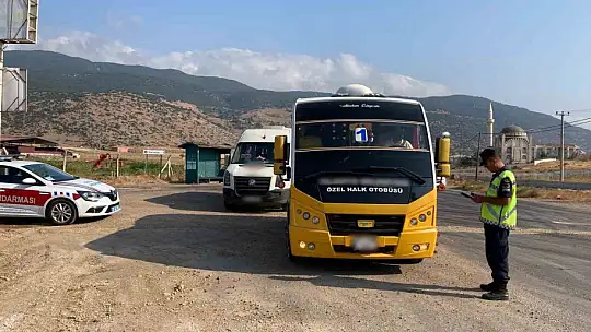 Jandarmadan sürücülere özel denetim