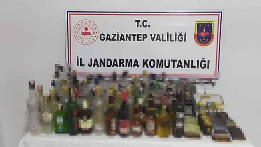Jandarmadan yılbaşı öncesi sahte alkol operasyonu
