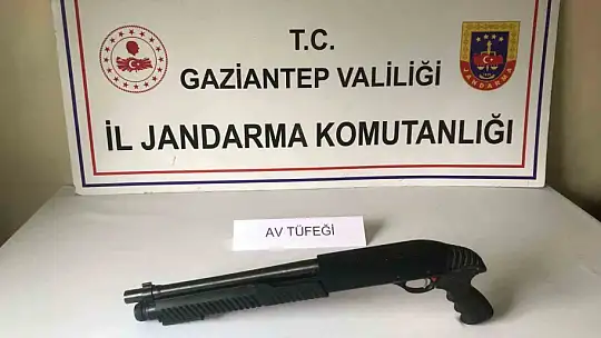 Jandarmanın 'maganda' operasyonunda çok sayıda silah ele geçirildi