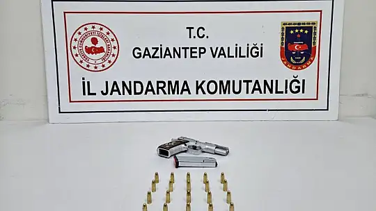 Jandarmanın 'maganda' operasyonunda çok sayıda silah ele geçirildi