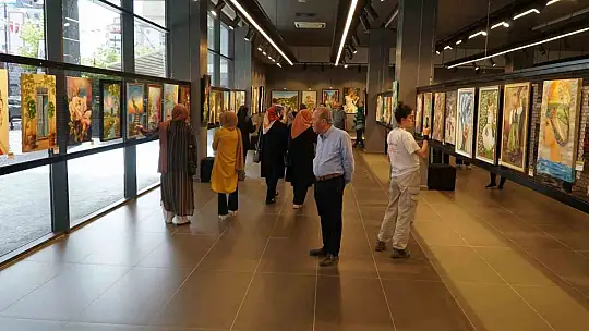 Kadınlardan, hayata renk katan sergi
